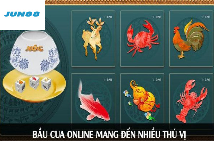 Bầu Cua Jun88 mang tính giải trí cao