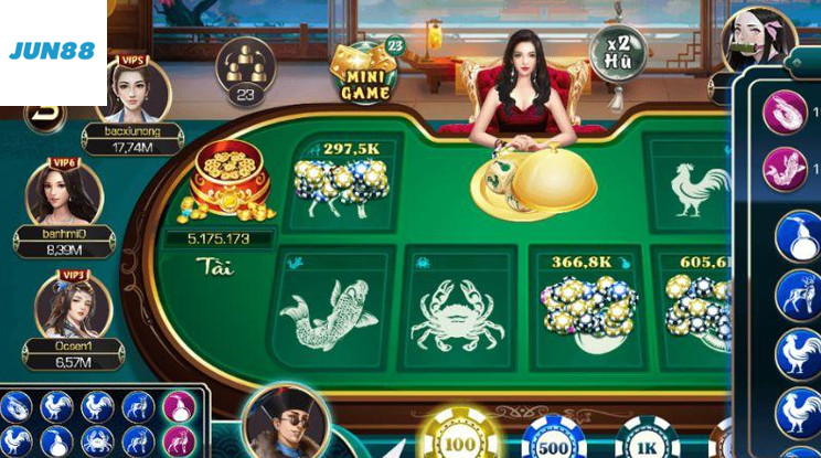 Dụng cụ dùng để Mẹo Lắc Bầu Cua Jun88  tại nhà cái