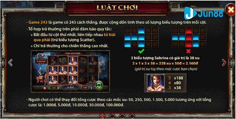 Gợi ý các sảnh game Nổ Hũ The Witcher quốc tế đáng giải trí tại Jun88